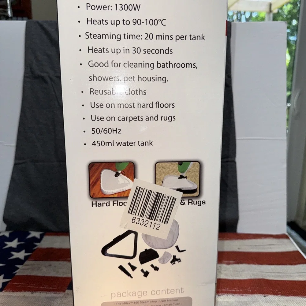 My Everyday Home Essentials 360 Steam Mop 1300 W